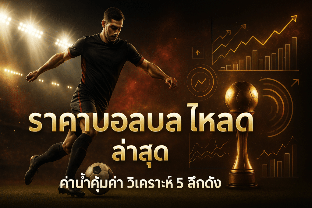 ราคาบอล ไหล ล่าสุด